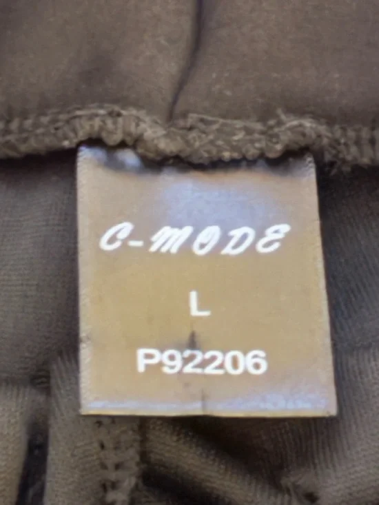 High-Waist NWOT Black Wide-Leg Pants with Gold Accent 🆕 - Picture 5 of 5